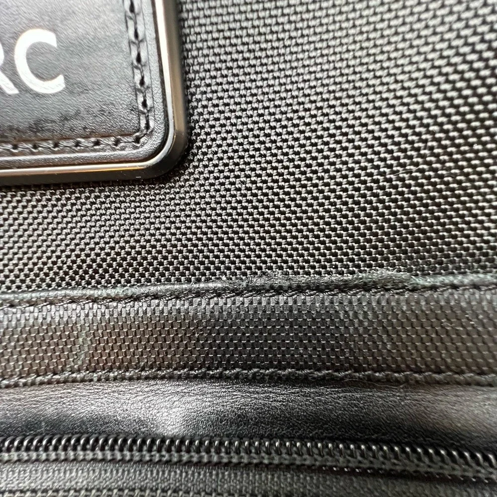 TUMI ALPHA 3 Laptop Briefcase Travel Nylon Tumi Monogrammed JRC NO STRAP